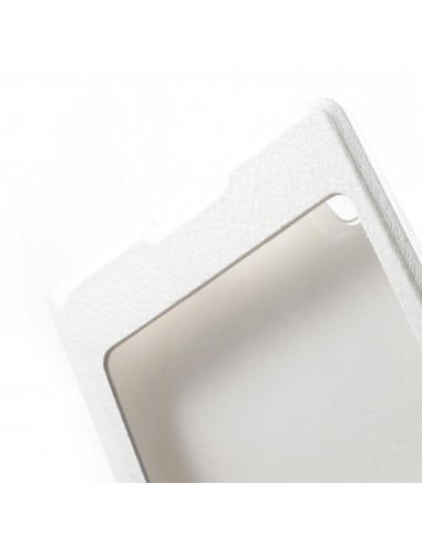 Etui sony Xperia XA simili-cuir avec fenetre