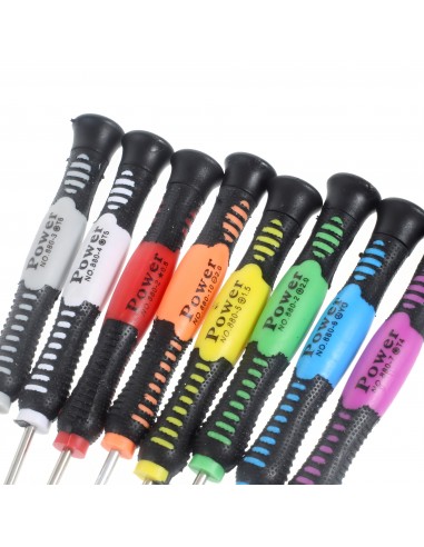 Outils de precisions 8 tournevis et 8 spatules