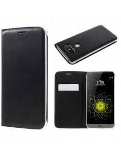 Etui LG G5 Portefeuille avec rangement carte Noir Etui LG G5 Portefeuille avec rangement carte Noir