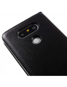 Etui LG G5 Portefeuille avec rangement carte Noir Etui LG G5 Portefeuille avec rangement carte Noir