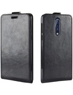 Etui Nokia 8 Vertical Simili cuir Noir Etui Nokia 8 Vertical Simili cuir Noir