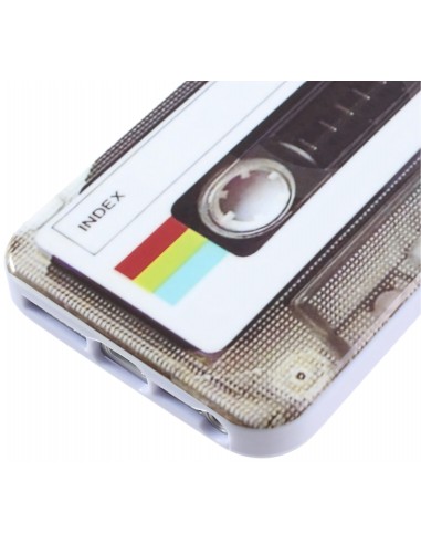 Coque en silicone iPhone SE 5s 5 Retro Cassette