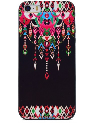 Coque iPhone SE 5s 5 silicone Tribal