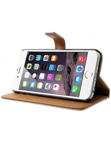 Etui iPhone 6s iPhone 6 Portefeuille Crown
