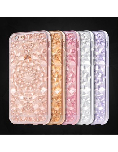 Coque iPhone 6s 6 Silicone 3D Diamants