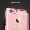 Coque iPhone 6s 6 Silicone Crystal Paon SHENGO
