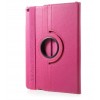 Etui iPad 2017 360 degrés simili cuir Fushia