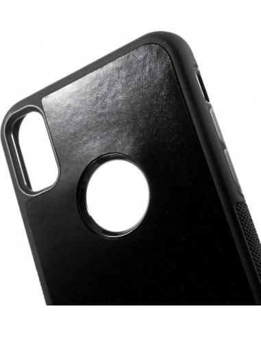 Coque iPhone X Silicone Antigravité