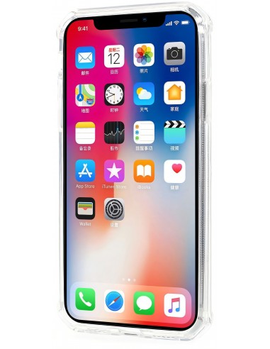 Coque iPHone X Antichoc Silicone Shell