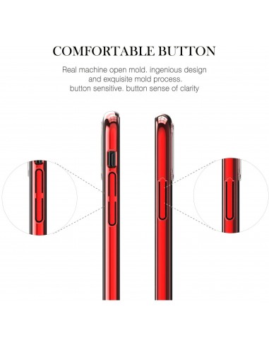 Coque iPhone X Silicone Star Series Cœur de Cristal KINGXBAR