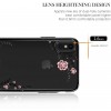 Coque iPhone X Swarovski Fleurs KAVARO