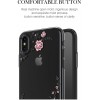 Coque iPhone X Swarovski Fleurs KAVARO