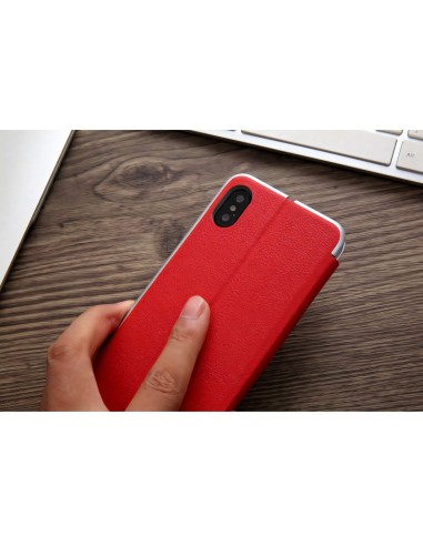 Etui iPhone X Simili Cuir et Silicone CMAI2