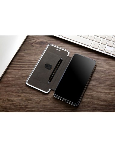 Etui iPhone X Simili Cuir et Silicone CMAI2