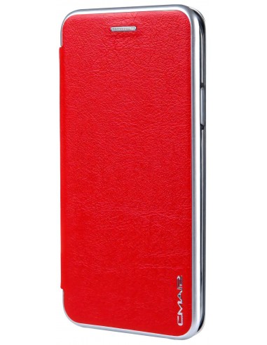 Etui iPhone X Simili Cuir et Silicone CMAI2