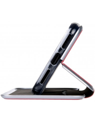 Etui iPhone X Simili Cuir et Silicone CMAI2