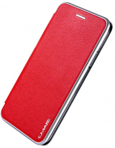 Etui iPhone X Simili Cuir et Silicone CMAI2