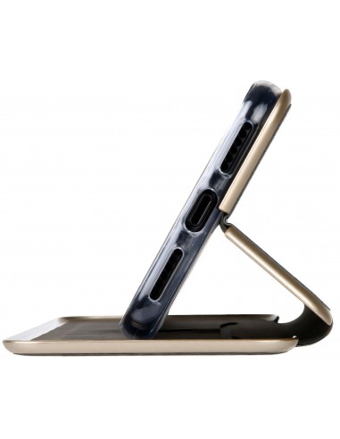 Etui iPhone X Simili Cuir et Silicone CMAI2