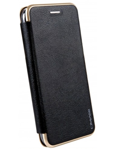 Etui iPhone X Simili Cuir et Silicone CMAI2