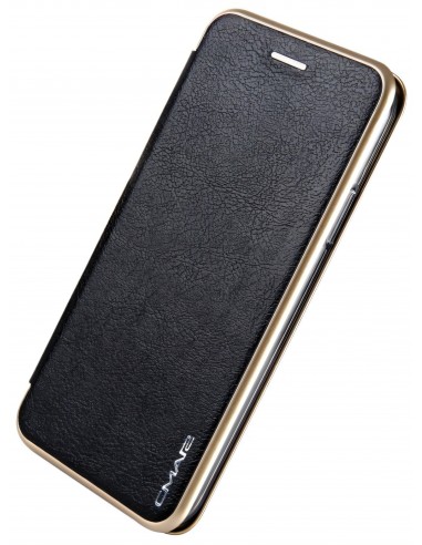 Etui iPhone X Simili Cuir et Silicone CMAI2