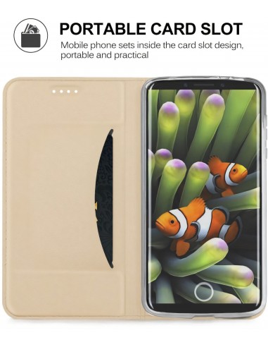 Etui iPHone X Simili Cuir Contour Silicone