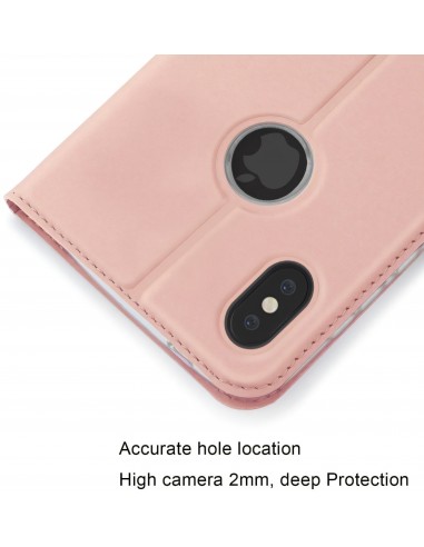 Etui iPhone X Contour Silicone Support Carte