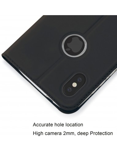 Etui iPhone X Contour Silicone Support Carte