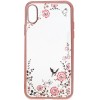 Coque iPhone X Flowers Silicone