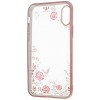Coque iPhone X Flowers Silicone