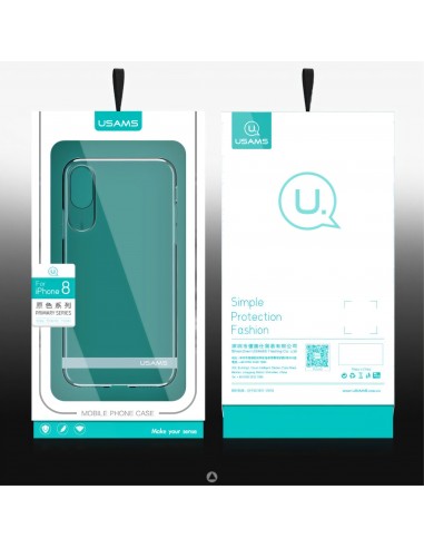 Coque iPhone X Silicone USAMS