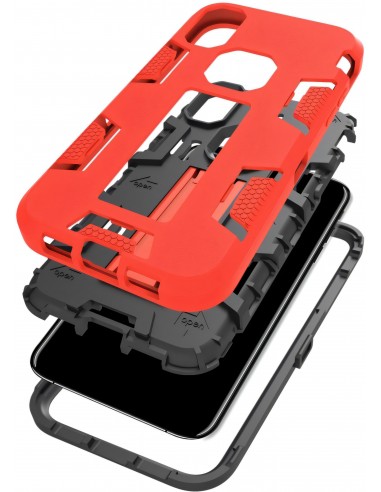 Coque iPhone X Silicone Hybrid Cool Armor