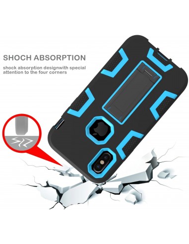 Coque iPhone X Silicone Hybrid Cool Armor