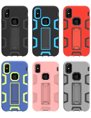 Coque iPhone X Silicone Hybrid Cool Armor