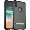 Coque iPhone X Antichoc Silicone avec support