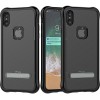 Coque iPhone X Antichoc Silicone avec support