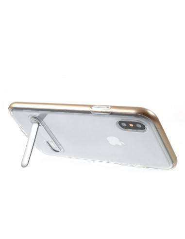 Coque iPhone X Plastique avec contour Hybrid