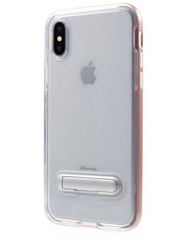 Coque iPhone X Plastique avec contour Hybrid