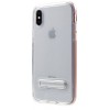 Coque iPhone X Plastique avec contour Hybrid