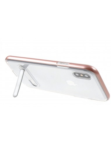 Coque iPhone X Plastique avec contour Hybrid