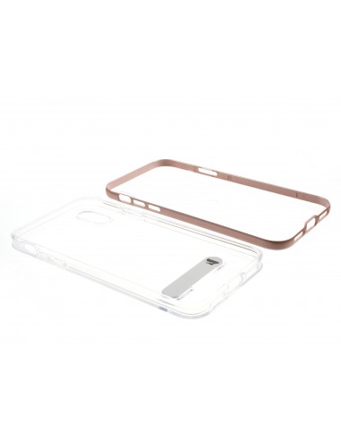 Coque iPhone X Plastique avec contour Hybrid