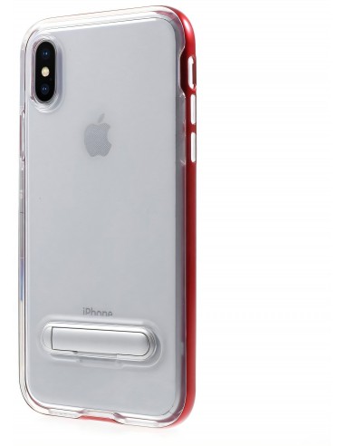 Coque iPhone X Plastique avec contour Hybrid