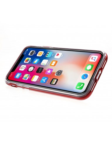 Coque iPhone X Plastique avec contour Hybrid