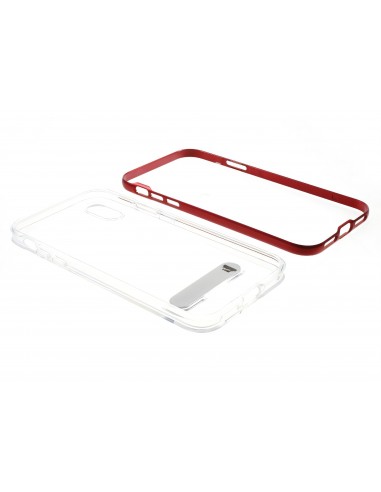 Coque iPhone X Plastique avec contour Hybrid