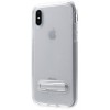 Coque iPhone X Plastique avec contour Hybrid