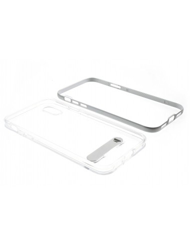 Coque iPhone X Plastique avec contour Hybrid
