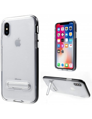 Coque iPhone X Plastique avec contour Hybrid