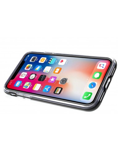Coque iPhone X Plastique avec contour Hybrid