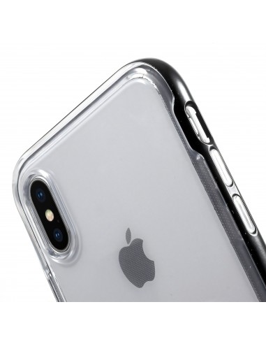 Coque iPhone X Plastique avec contour Hybrid
