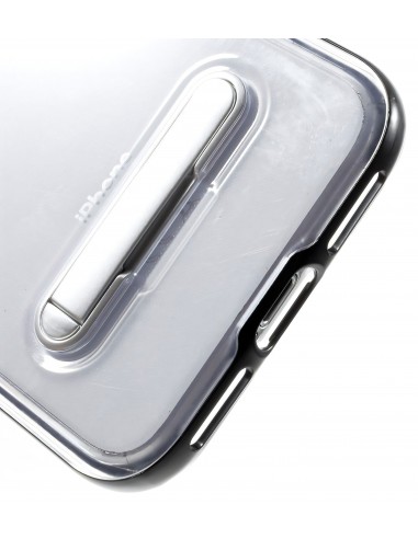 Coque iPhone X Plastique avec contour Hybrid