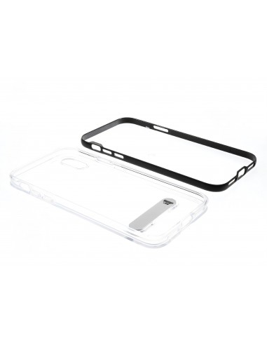 Coque iPhone X Plastique avec contour Hybrid
